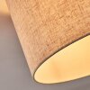 Bassagoda Plafondlamp Beige, Wit, 1-licht