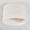 Bassagoda Plafondlamp Beige, Wit, 1-licht