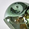 Ripoll Plafondlamp, Kogellampje Blauw, Groen, Koperkleurig, 6-lichts