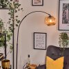 Ripoll Staande lamp, Booglampen Zwart, 1-licht