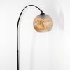 Ripoll Staande lamp Zwart, 1-licht