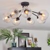 Koyoto Plafondlamp, Kogellampje 82 cm Duidelijk, 7-lichts