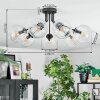 Koyoto Plafondlamp, Kogellampje 82 cm Duidelijk, 7-lichts