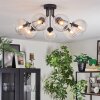 Koyoto Plafondlamp, Kogellampje 82 cm Duidelijk, 7-lichts