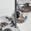Ripoll Plafondlamp, Kogellampje Rookkleurig, 4-lichts