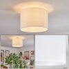 Soungou Plafondlamp Wit, 1-licht