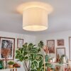Soungou Plafondlamp Wit, 1-licht