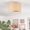 Soungou Plafondlamp Beige, 1-licht