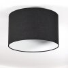 Bassagoda Plafondlamp Zwart, Wit, 1-licht