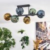 Ripoll Plafondlamp, Kogellampje Blauw, Goud, Groen, 6-lichts