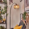 Ripoll Staande lamp, Booglampen Zwart, 1-licht