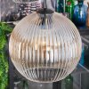 Koyoto Hanglamp, Kogellampje, Cluster hanglamp Amber, Duidelijk, Rookkleurig, 4-lichts