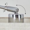 Bassagoda Staande lamp Chroom, Zwart, 1-licht