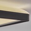 Simonstorp Plafondlamp, Paneel LED Zwart, Wit, 1-licht