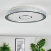 Simonstorp Plafondlamp, Paneel LED Zilver, Wit, 1-licht
