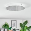 Elmar Plafondlamp, Paneel LED Wit, 1-licht