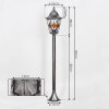 Lignac Pad licht Zwart, Zilver, 1-licht