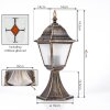 Naofe Plint licht, Pad licht Bruin, Goud, 1-licht