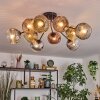 Ripoll Plafondlamp, Kogellampje Goud, Duidelijk, Koperkleurig, Rookkleurig, 10-lichts
