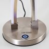 Tervo Tafellamp LED Nikkel mat, 2-lichts
