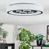 Jalon Plafondlamp, Paneel LED Wit, 1-licht, Afstandsbediening