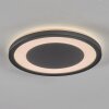 Gelan Plafondlamp, Paneel, Wandlamp LED Zwart, Wit, 1-licht