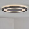 Gelan Plafondlamp, Paneel, Wandlamp LED Zwart, Wit, 1-licht