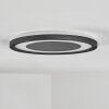 Gelan Plafondlamp, Paneel, Wandlamp LED Zwart, Wit, 1-licht