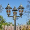 Hongkong Kandelaar, Pad licht Bruin, Goud, 3-lichts