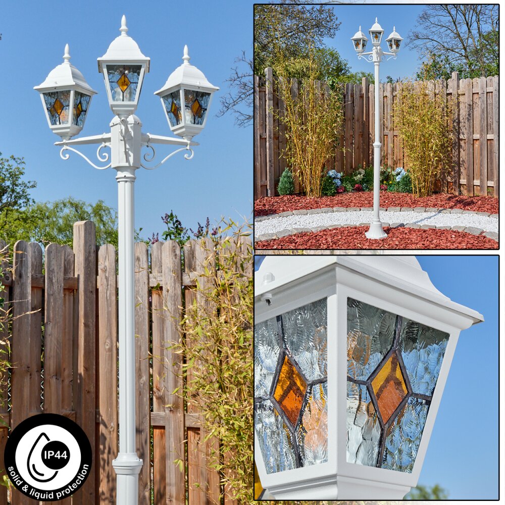 Naofe Kandelaar, Pad licht Wit, 3-lichts main product photo
