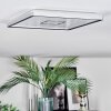 Simonstorp Plafondlamp, Paneel LED Zilver, Wit, 1-licht