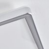 Simonstorp Plafondlamp, Paneel LED Zilver, Wit, 1-licht