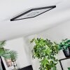 Simonstorp Plafondlamp, Paneel LED Zwart, Wit, 1-licht