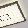 Simonstorp Plafondlamp, Paneel LED Zwart, Wit, 1-licht