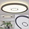Simonstorp Plafondlamp, Paneel LED Zwart, Wit, 1-licht