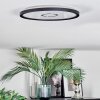 Simonstorp Plafondlamp, Paneel LED Zwart, Wit, 1-licht