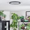 Simonstorp Plafondlamp, Paneel LED Zwart, Wit, 1-licht