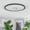 Simonstorp Plafondlamp, Paneel LED Zwart, Wit, 1-licht