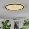 Simonstorp Plafondlamp, Paneel LED Zwart, Wit, 1-licht