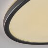 Simonstorp Plafondlamp, Paneel LED Zwart, Wit, 1-licht