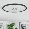 Simonstorp Plafondlamp, Paneel LED Zwart, Wit, 1-licht