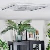 Simonstorp Plafondlamp, Paneel LED Zilver, Wit, 1-licht