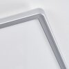 Simonstorp Plafondlamp, Paneel LED Zilver, Wit, 1-licht