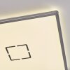 Simonstorp Plafondlamp, Paneel LED Zilver, Wit, 1-licht