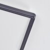 Simonstorp Plafondlamp, Paneel LED Zwart, Wit, 1-licht