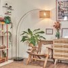 Barcos Staande lamp Messing, Zwart, 1-licht