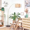 Barcos Staande lamp Messing, Zwart, 1-licht