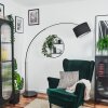 Bassagoda Staande lamp Chroom, Zwart, 1-licht