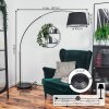Bassagoda Staande lamp Chroom, Zwart, 1-licht