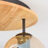 Ripoll Plafondlamp, Kogellampje Natuurlijke kleuren, Zwart, 3-lichts